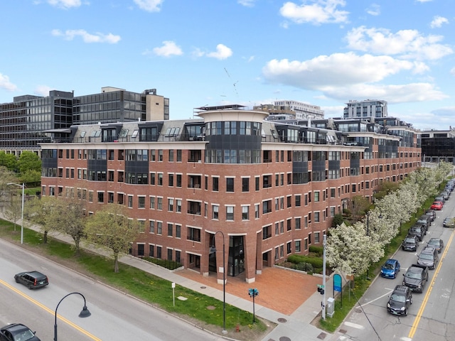 40 College St Unit 210, Burlington, VT 05401 - view of apartment building / complex with a view of city