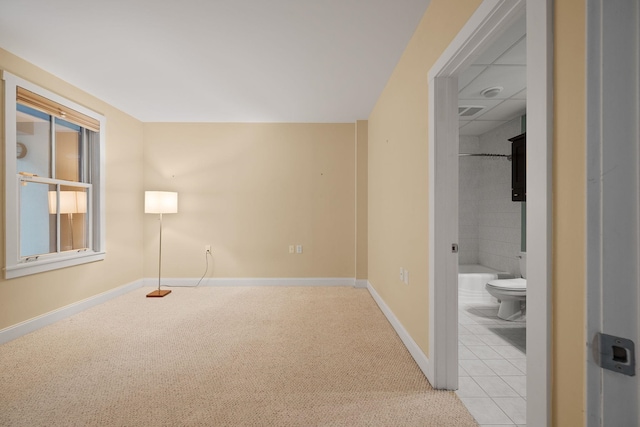 40 College St Unit 210, Burlington, VT 05401 - empty room with carpet floors and baseboards