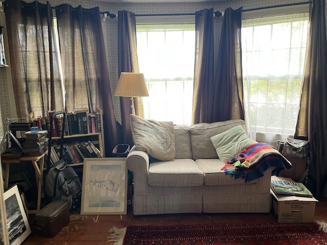 view of living area