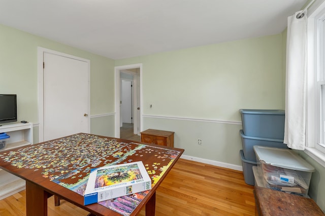 74 Pine St, Rollinsford, NH 03869 - bedroom featuring wood finished floors and baseboards