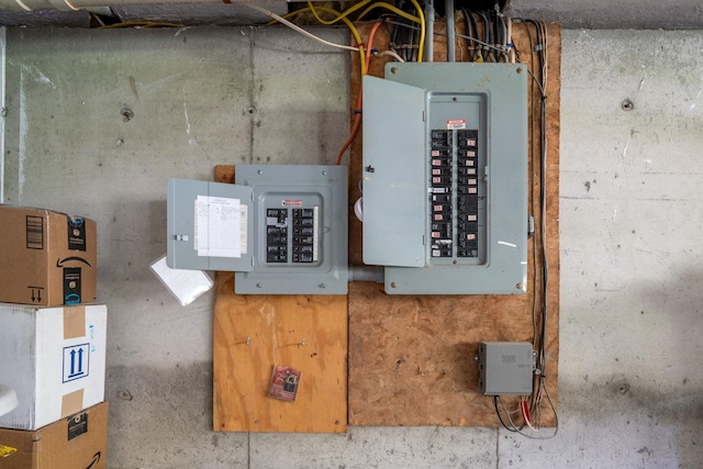 utilities with electric panel