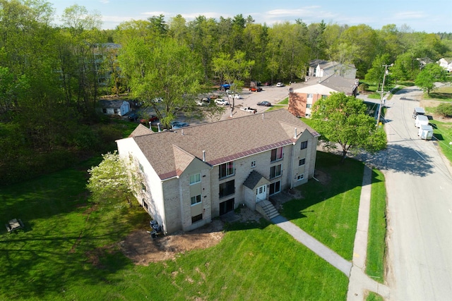 aerial view of property and surrounding area