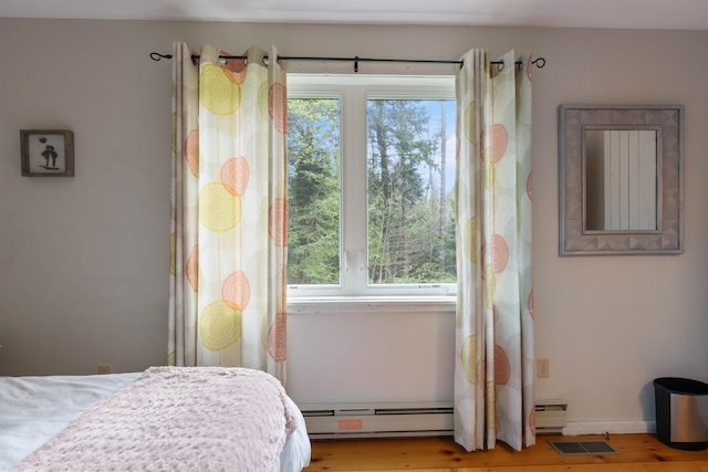 67 Birch Tree Ln, Fayston, VT 05673 - bedroom with wood finished floors and baseboards