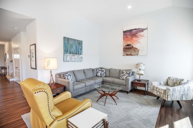 20 Del Ray Dr, Windham, NH 03087 - living area with wood finished floors, recessed lighting, and baseboards