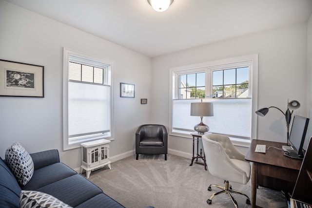 20 Del Ray Dr, Windham, NH 03087 - carpeted home office with plenty of natural light and baseboards