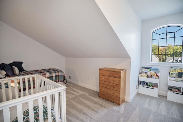 20 Del Ray Dr, Windham, NH 03087 - bedroom with carpet flooring, lofted ceiling, and baseboards