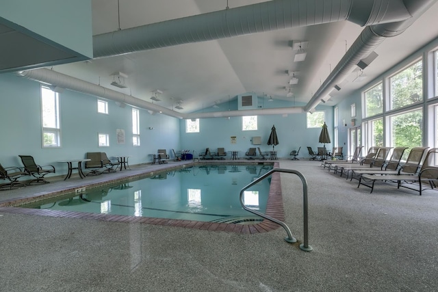 view of indoor community pool