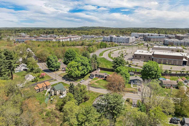 aerial view of property's location