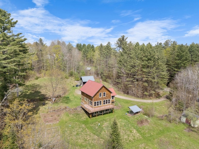 153 Wood Rd, Middlesex, VT 05682 - view of subject property featuring a forest