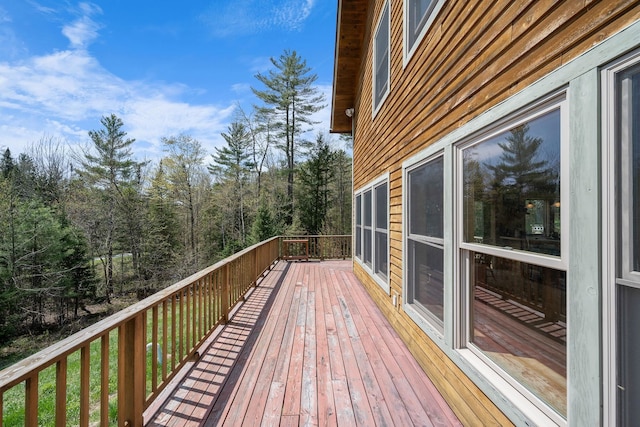 153 Wood Rd, Middlesex, VT 05682 - view of wooden terrace