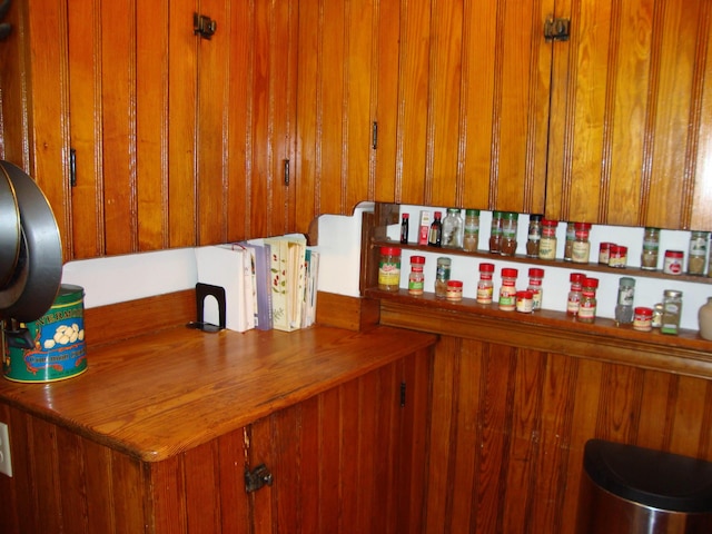 view of indoor dry bar