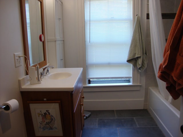 full bath featuring vanity
