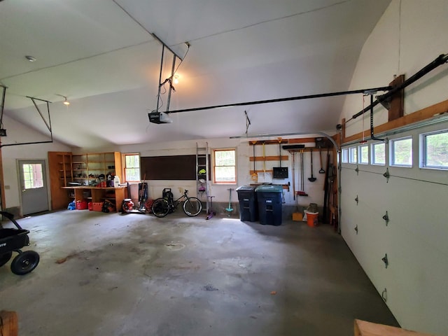 644 Methodist Hill Rd, Enfield, NH 03748 - garage featuring a garage door opener