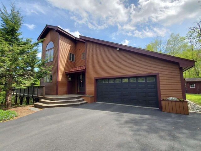 644 Methodist Hill Rd, Enfield, NH 03748 - view of front of house featuring asphalt driveway