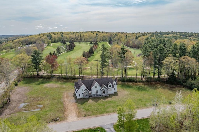 view of subject property
