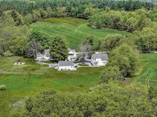 28-28A Ridge Rd, Hollis, NH 03049 - view from above of property with a forest