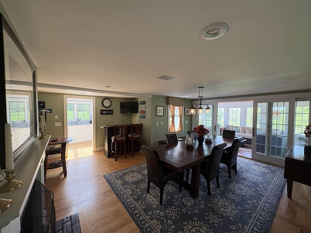 28-28A Ridge Rd, Hollis, NH 03049 - dining room featuring healthy amount of natural light and light wood-type flooring