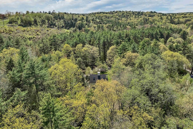 268 Lesmerises Rd, Loudon, NH 03307 - drone / aerial view of a heavily wooded area