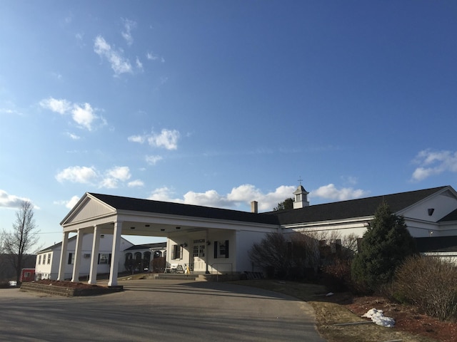 view of back of property