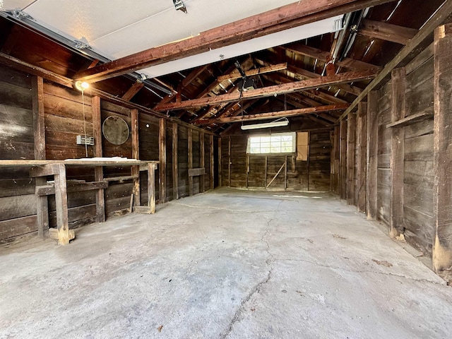 516 Hall St, Bow, NH 03304 - miscellaneous room with vaulted ceiling
