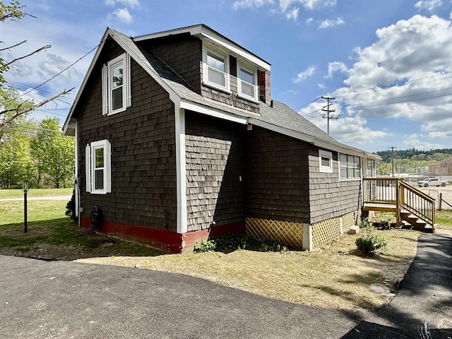 516 Hall St, Bow, NH 03304 - view of property exterior with roof with shingles