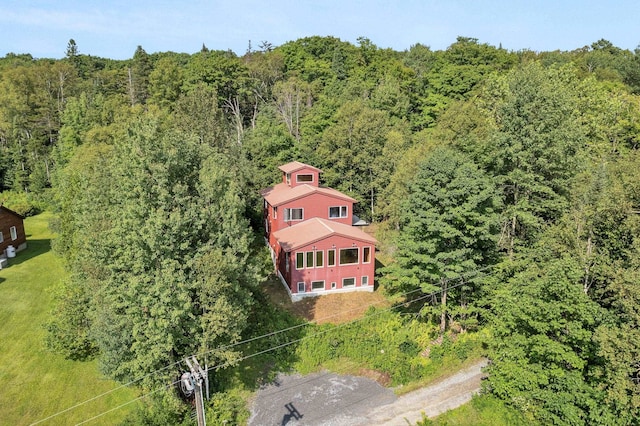121 Ridge Ln, Westmore, VT 05860 - drone / aerial view of a heavily wooded area