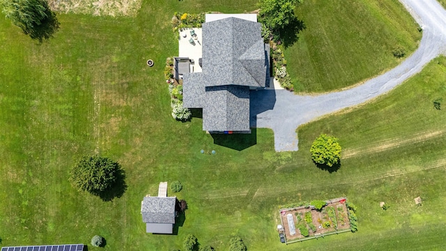 drone / aerial view