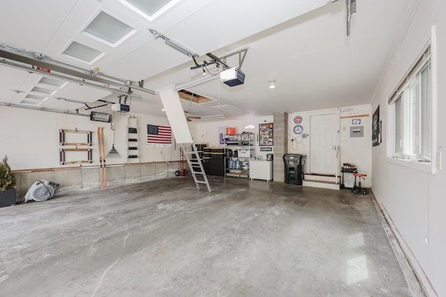 203 Straw Hill Rd, Manchester, NH 03104 - garage with a garage door opener
