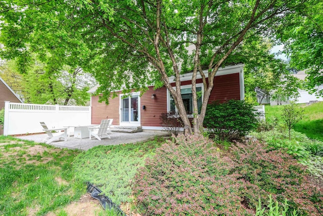 203 Straw Hill Rd, Manchester, NH 03104 - back of property featuring a patio and fence