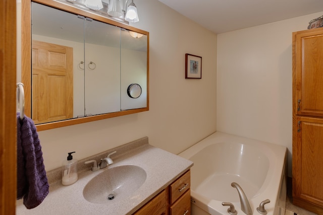 273 Berkshire Rd, Lisbon, NH 03585 - full bathroom featuring a bath and vanity