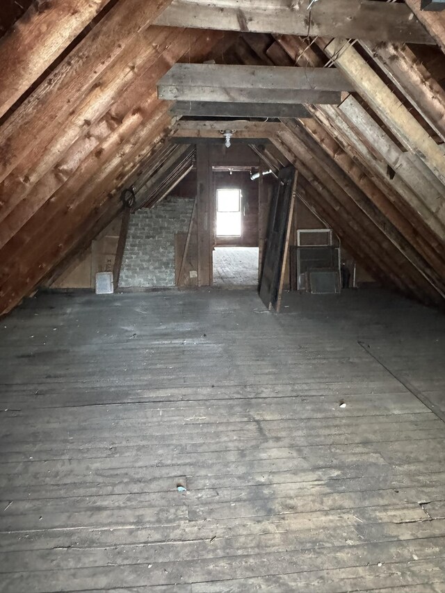 76 Center St, Richford, VT 05476 - view of unfinished attic