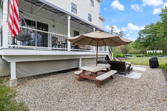 34 Coles Pond Rd, Somersworth, NH 03878 - view of patio