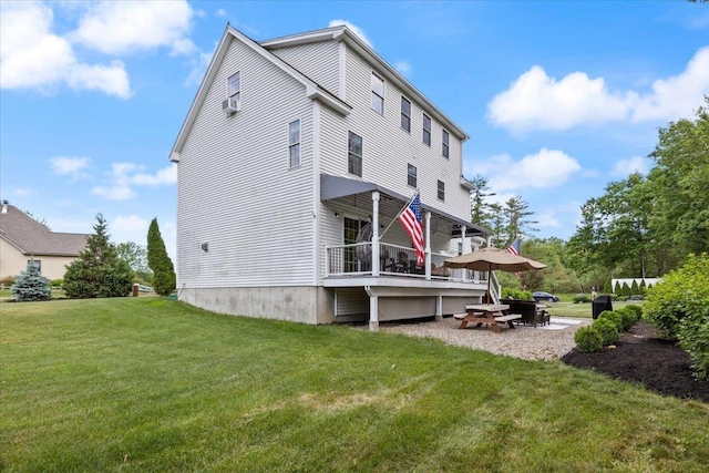 34 Coles Pond Rd, Somersworth, NH 03878 - back of house with a lawn
