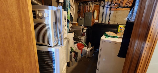 573 Granite Lake Rd, Nelson, NH 03457 - utilities with washer / dryer and electric panel
