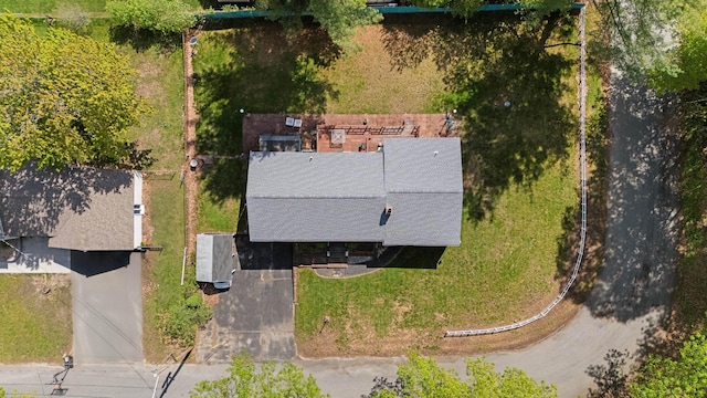 view of subject property