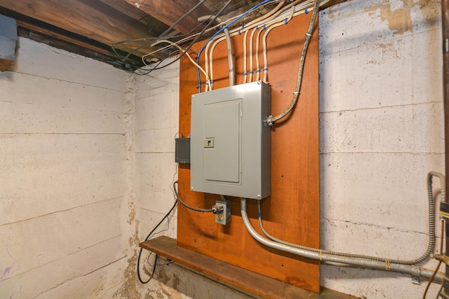 utilities with electric panel