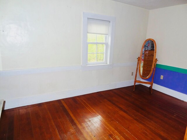 328 Main St Unit C, Andover, NH 03216 - spare room with hardwood / wood-style flooring and baseboards