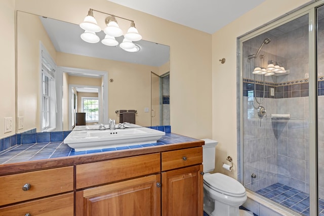 3 Osprey Ln, Newmarket, NH 03857 - full bathroom with a shower stall, toilet, and vanity