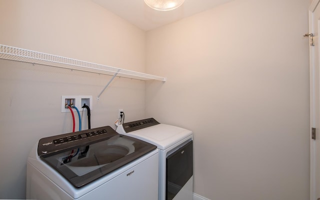 41 Winchester Dr, Hampstead, NH 03826 - laundry area featuring separate washer and dryer