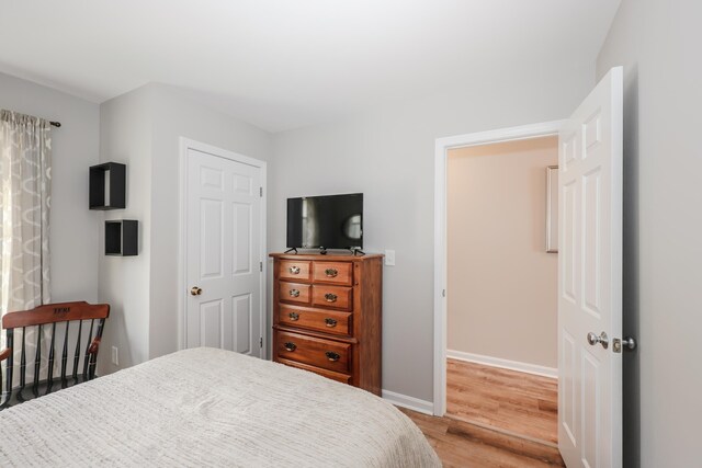 11 Sullivan Way Unit 6, Laconia, NH 03246 - bedroom with light wood-style floors and baseboards