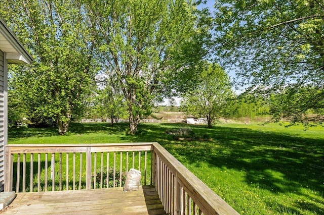 2099 W Shore Rd, Alburgh, VT 05440 - deck with a yard