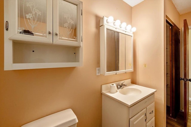 2099 W Shore Rd, Alburgh, VT 05440 - half bathroom with toilet and vanity