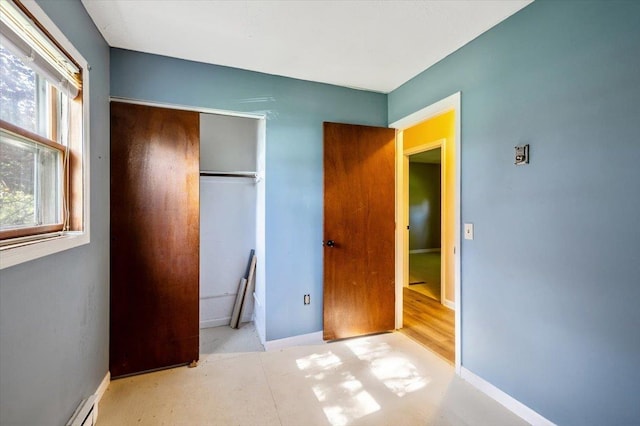 2099 W Shore Rd, Alburgh, VT 05440 - unfurnished bedroom with a closet and baseboards