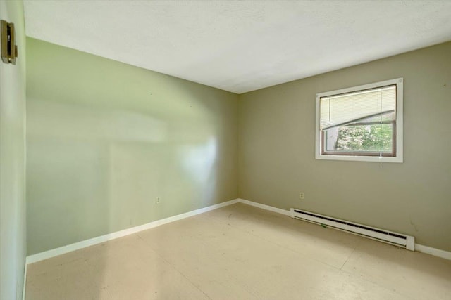 2099 W Shore Rd, Alburgh, VT 05440 - spare room with baseboard heating and baseboards
