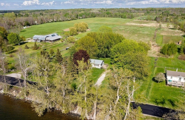 2099 W Shore Rd, Alburgh, VT 05440 - overview of rural landscape with a nearby body of water