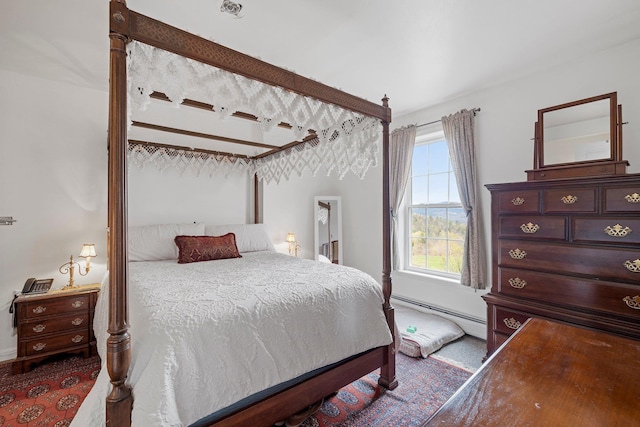 28 Lindsley Cir, Campton, NH 03223 - bedroom with baseboard heating and baseboards