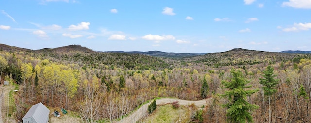 28 Lindsley Cir, Campton, NH 03223 - mountain view with a forest