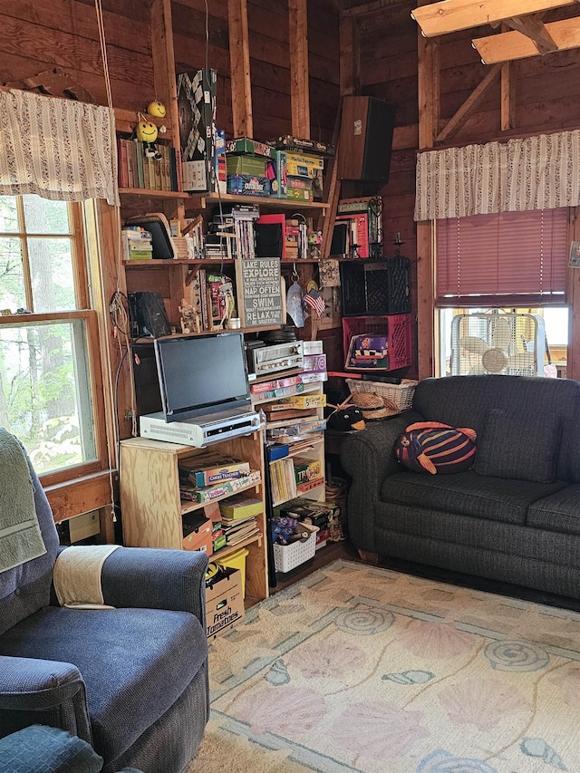 living room with healthy amount of natural light