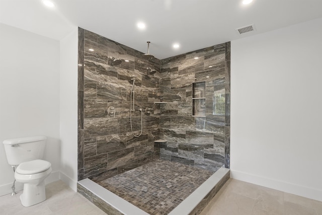286 S Rd, Brentwood, NH 03833 - bathroom featuring recessed lighting and tiled shower