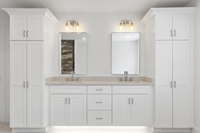 286 S Rd, Brentwood, NH 03833 - full bathroom with a closet and double vanity